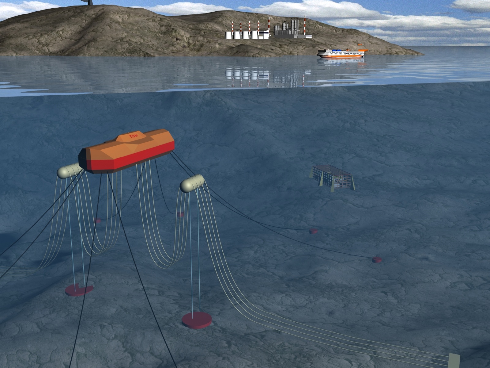 Подводный ядерный энергетический модуль создадут для Арктики