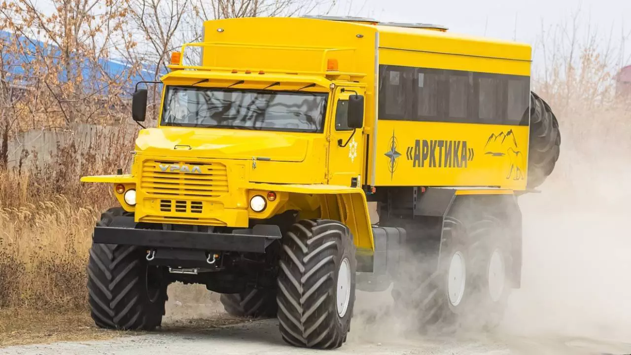 Автобус для Арктики разработан в России