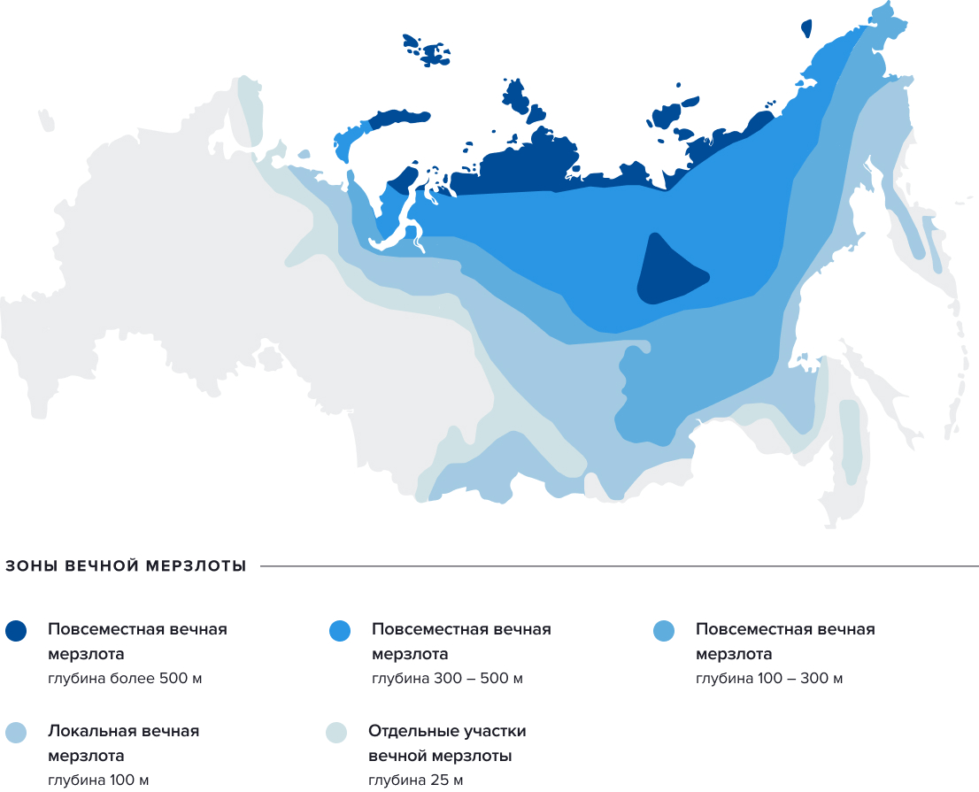 В России будет создан госмониторинг состояния вечной мерзлоты