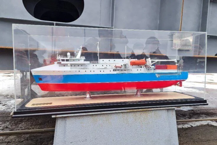 В Самаре заложено уникальное арктическое судно