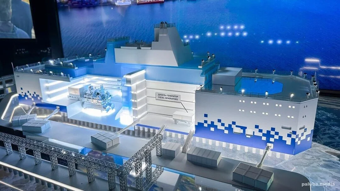 «Росатом» представил проекты новых плавучих АЭС