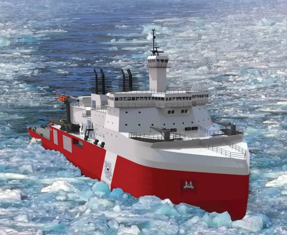 Поставка нового тяжёлого ледокола Береговой охраны США состоится не ранее 2028 года