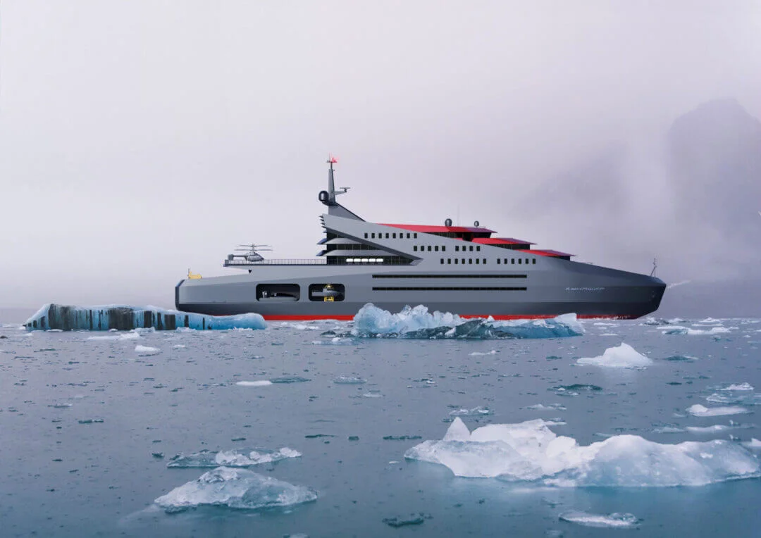 В России разработан проект арктического круизного лайнера